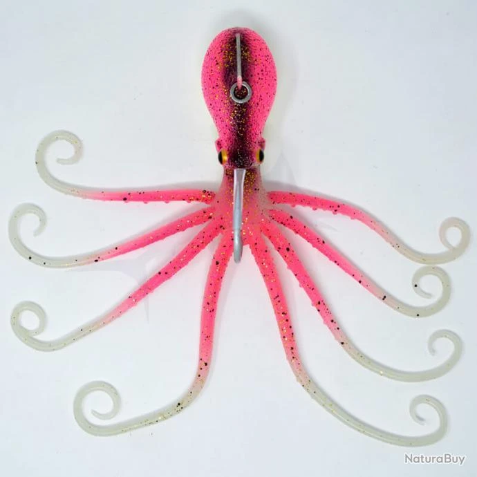 Savage Gear 3D Octopus 300g UV Pink Glow 1 Savage Gear 3D Octopus 300g UV Pink Glow