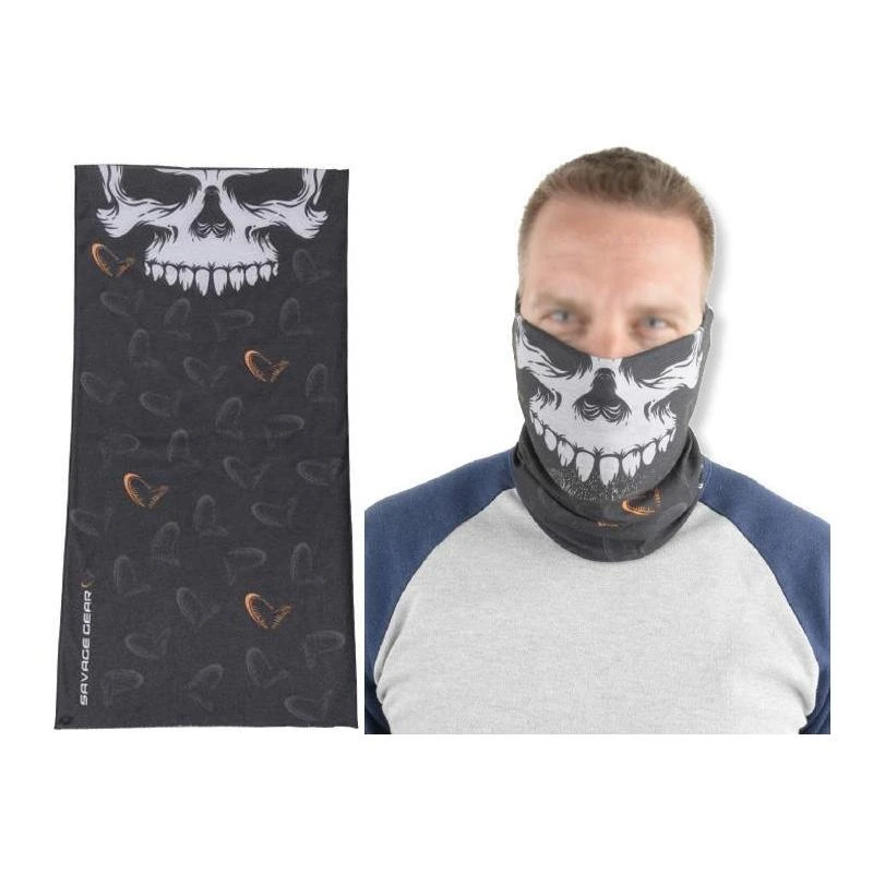 FOULARD SAVAGE GEAR SKULL TEC-TUBE - NOIR 1 FOULARD SAVAGE GEAR SKULL TEC-TUBE - NOIR