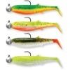 KIT LEURRES SOUPLES ARMÉS SAVAGE GEAR CANNIBAL SHAD MIX