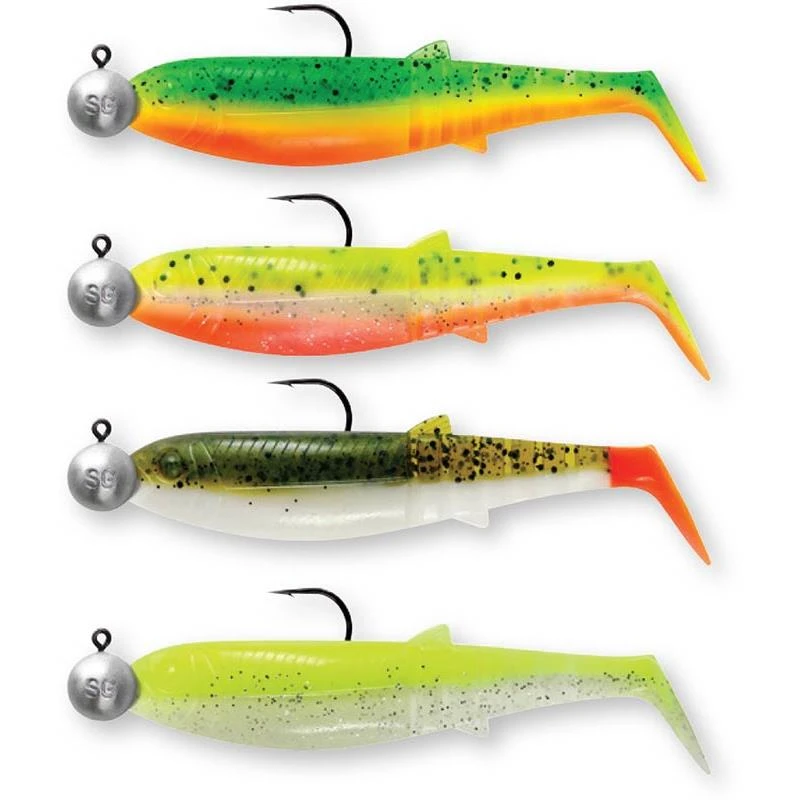 KIT LEURRES SOUPLES ARMÉS SAVAGE GEAR CANNIBAL SHAD MIX 1 KIT LEURRES SOUPLES ARMÉS SAVAGE GEAR CANNIBAL SHAD MIX