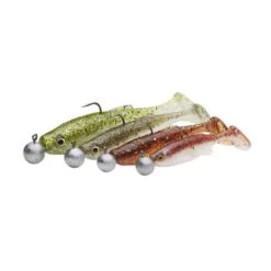 KIT LEURRES SOUPLES ARMÉS SAVAGE GEAR FAT MINNOW T-TAIL RTF 6 KIT LEURRES SOUPLES ARMÉS SAVAGE GEAR FAT MINNOW T-TAIL RTF -Savage Gear kit leurres souples armes savage gear fat minnow tail rtf z 2615 261538 3