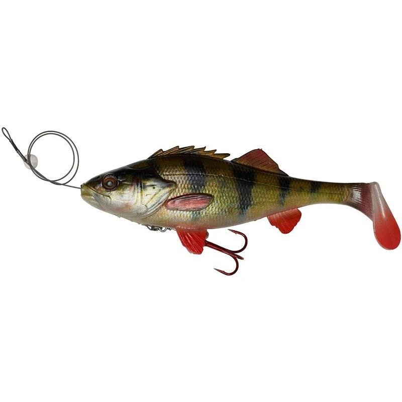LEURRE SOUPLE ARME SAVAGE GEAR 4D LINE THRU PERCH SHAD - 20CM 1 LEURRE SOUPLE ARME SAVAGE GEAR 4D LINE THRU PERCH SHAD - 20CM