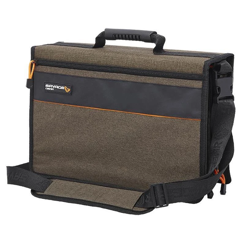 SAC DE TRANSPORT SAVAGE GEAR FLIP RIG BAG AVEC BOITE 1 SAC DE TRANSPORT SAVAGE GEAR FLIP RIG BAG AVEC BOITE