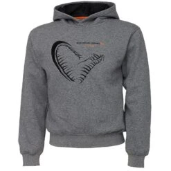 SWEAT JUNIOR SAVAGE GEAR JUNIOR JAW HOODIE - GRIS