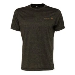 TEE SHIRT MANCHES COURTES HOMME SAVAGE GEAR FIGHTER STRETCH T-SHIRT BURNT - OLIVE