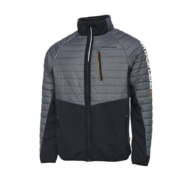 VESTE HOMME SAVAGE GEAR REFLECTION HYBRID JACKET - GRIS/NOIR 1 VESTE HOMME SAVAGE GEAR REFLECTION HYBRID JACKET - GRIS/NOIR